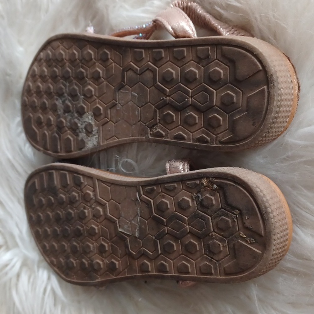Sparkly Rhinestons Sandals - Picture 8 of 16